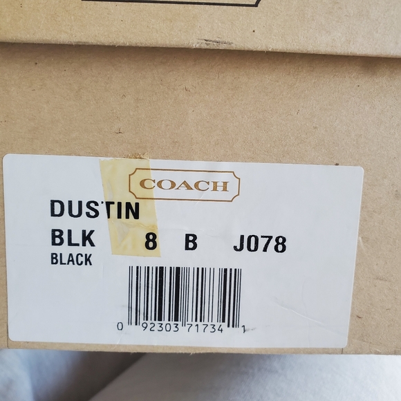 Vintage Coach Dustin Leather Shearling Boots - Picture 9 of 9